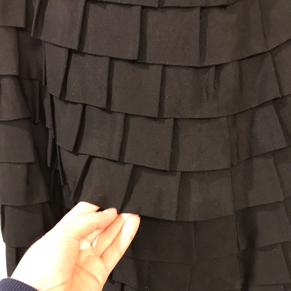 đź‘—Phoebe Couture Black Strapless Ribbon Dressđź‘— - Picture 3 of 12